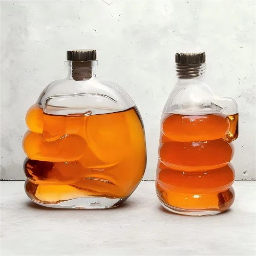 500ml Thumb Brandy Glass Bottle